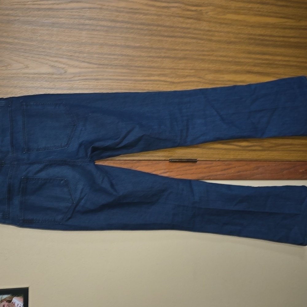 PAIGE Women's Deep Indigo Boot Cut Jeans - Picture 4 of 4